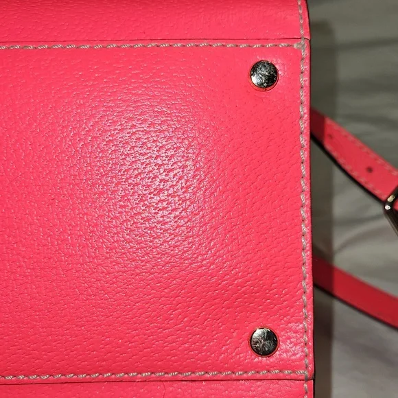 Kate Spade Vibrant Coral Satchel - Picture 6 of 10